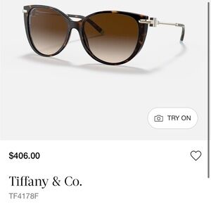 Tiffany & Co. sunglasses brand new style TF4178F